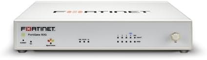 Fortinet FortiGate-50G Firewall for Branch and Small Offices with 5-Year FortiGuard AI-Powered Unified Threat Protection Services (FG-50G-BDL-950-60) by Fortinet