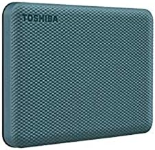 Toshiba Canvio Advance 2TB Portable External Hard Drive USB 3.0, Green - HDTCA20XG3AA by Toshiba