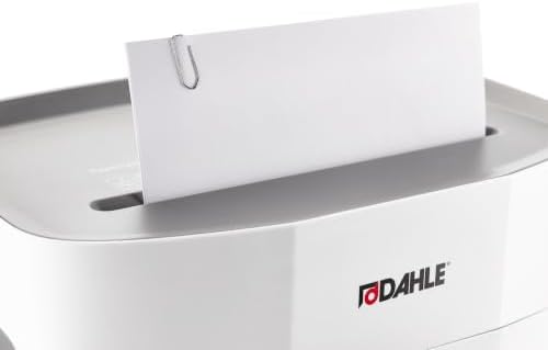 Dahle PaperSAFE PS 100 Paper Shredder, Oil Free, Jam Protection, Security Level P-4, 5 Sheet Max, Shreds Staples, Paper Clips & Credit Cards - Image 2