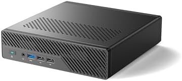 MINISFORUM MS-01-S1260 Mini PC Barebone with Intel Core i5-12600H,vPro Enterprise Support,2x10Gbps SFP+LAN/2x2.5G RJ45/2xUSB4/HDIM/16xPCIe 4.0/M.2 NVMe SSD/U.2 NVMe SSD,Mini Computer(No OS/RAM/SSD) by MINISFORUM