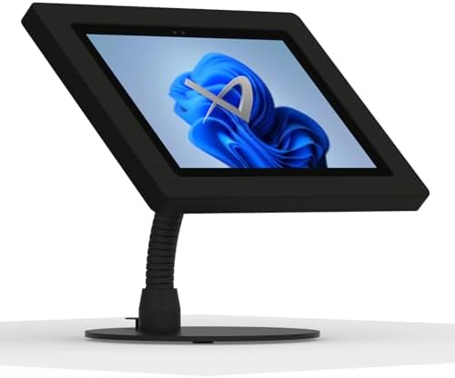 VidaMount Black Enclosure and Portable Flexible Stand [Bundle] Compatible with Microsoft Surface Pro 8 / Pro X by VidaMount