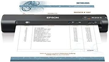 Epson Workforce ES-65WR Wireless Portable Sheet-fed Document Scanner with Premium Accounting Features for PC and Mac by Unknown
