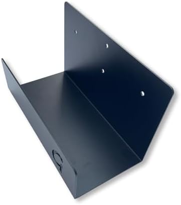 UPS Mount 548 | Heavy Duty Uninterruptible Power Supply Wall Mount | Battery Backup Surge Protector Bracket | Cold Rolled Steel | Black | UPSM-548 | Compatible with APC Back-UPS by Unknown