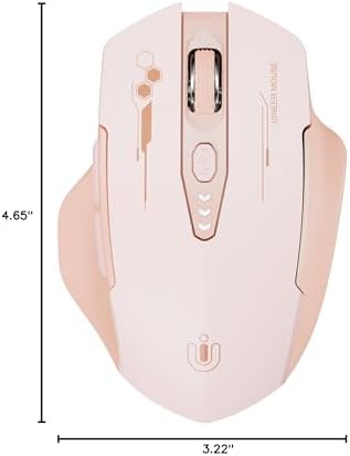 Uineer Bluetooth Mouse, Tri-Mode Wireless, Rechargeable, 3-Device Switch - Image 5