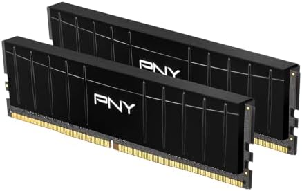 PNY DDR4 32GB (2x16GB) 3600MHz CL18 Low Profile Desktop Memory Kit by PNY