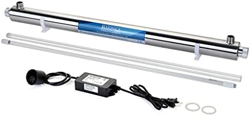 55W UV Ultraviolet Light Plus Sediment and Carbon Well Water Filter Purifier System for Rust, Iron, Sand, Dirt, Sediment Bad Taste/Odor.12 GPM UV System and 2 Heavy Duty Housings Size 4.5"x10" - Image 6