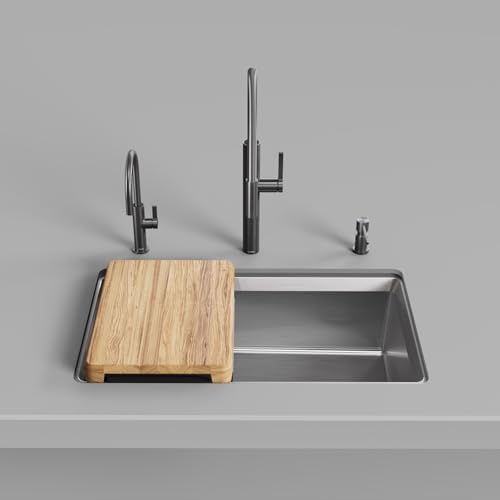 BLANCO Inteos 33" Single Bowl Undermount Stainless Steel Sink - Image 4