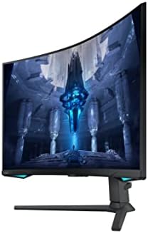 Samsung 32" Odyssey Neo G7 4K UHD 165Hz 1ms G-Sync 1000R Curved Gaming Monitor, Quantum HDR2000, AMD FreeSync Premium Pro, Ultrawide Game View, DisplayPort, HDMI, Height Adjustable Stand, Black - Image 7