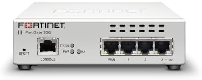 FortiGate-30G Network Security Appliance Plus 3 Year FortiGuard Unified Threat Protection (UTP) and FortiCare Premium (FG-30G-BDL-950-36) by Fortinet