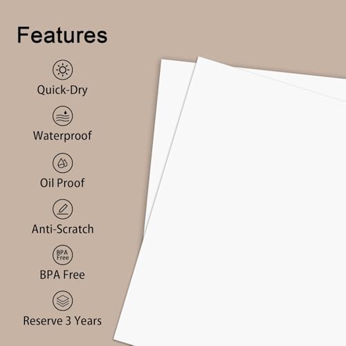 Thermal Paper 8.5 x 11 Inch for Portable Printer, 200 Sheets, BPA-Free - Image 6