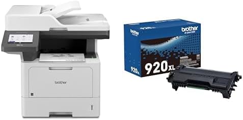 Brother MFCL5915DW Printer and TN920XL High Yield Toner by Brother