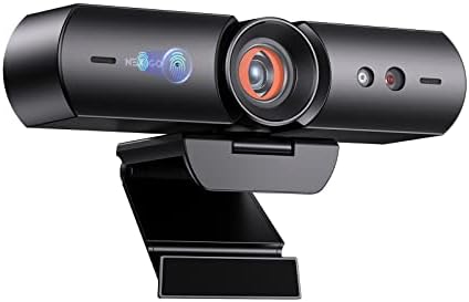 NexiGo HelloCam, 1080P Webcam with Windows Hello, True Privacy, Automatic Electronic Shutter, Computer Camera, Microphone, Facial Enhancement, HD USB Web Cam (Renewed) by Amazon+Renewed