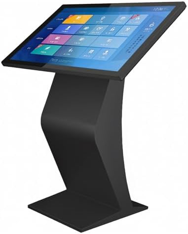 22/32 Inch Capacitive Multi-Touch Screen Industrial Monitor, 16:9 Display 1920 X 1080p, USB/HDMI/WiFi, Digital Signage Displays and Player for Advertising Black-32Inch by Unknown
