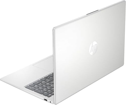 HP 15.6" FHD Business & Student Laptop Computer with 1-Year Office 365 & Copilot AI, Quad-Core Intel Processor, 4GB RAM 640GB Storage (128GB UFS+512GB SD Card), Win 11 H, PLUSERA Docking Hub, Silver - Image 6