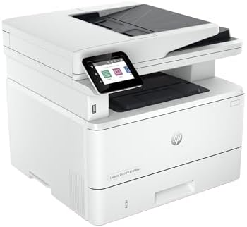 HP Laserjet Pro MFP 4101fdw Wireless Black & White All-in-One Laser Printer, Scanner, Copier, Fax, Best-for-Office (2Z619F) by Unknown