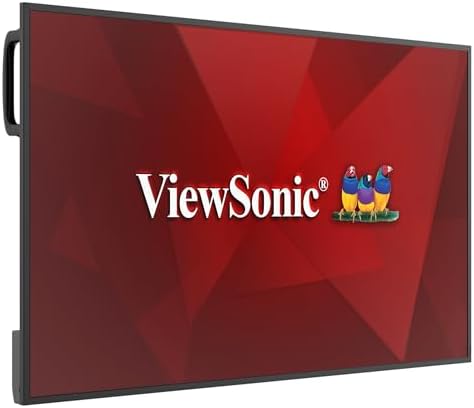 ViewSonic CDE4314 43 Inch 4K UHD Commercial Display with Android 14, 350-nit Brightness, RS232, RJ45, WiFi/BT Slot, USB-C, and HDMI Inputs by ViewSonicCorporation