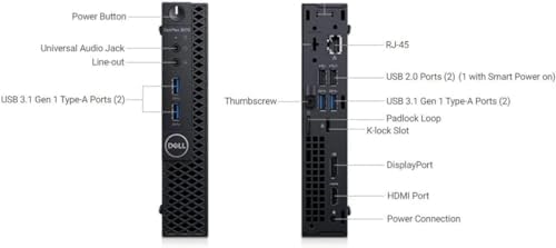 Dell Optiplex 3070 Micro PC | Windows 11 Pro | Intel i5-9500 | 16GB RAM + 500GB SSD | 5G WiFi + BT | Mini Desktop Computer (Renewed) - Image 5