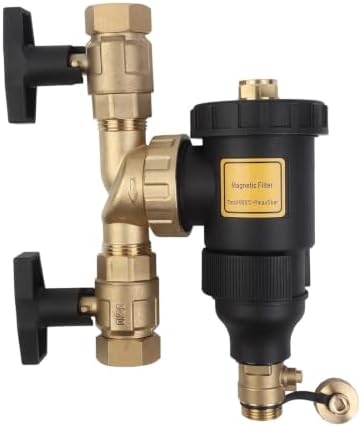 Boiler Dirt Filter DN20 3/4 Inch Magnetic Separator(DN25/1 male valve) - Image 4