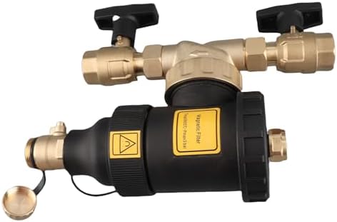 "Boiler Magnetic Filter Top-quality 5μm Filtering for Heating System Maintenance Wall-mounted Brass Filter for Home Use - Image 2