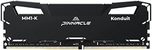 Timetec Pinnacle Konduit 8GB DDR4 3200MHz PC4-25600 CL16-18-18-38 XMP2.0 Overclocking 1.35V Compatible for AMD and Intel Desktop Gaming PC Memory Module RAM - Black by Timetec