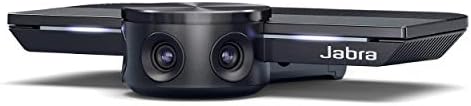 Jabra PanaCast – Intelligent 180° Panoramic-4K Huddle Room Video Camera – Inclusive Video Conferencing Camera with Full Room Coverage, Easy to Set-Up Wide Angle Webcam for Streaming by Jabra