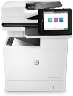 HP LaserJet Enterprise MFP M635h Monochrome All-in-One Printer with Built-in Ethernet & 2-Sided Printing (7PS97A), White by Unknown
