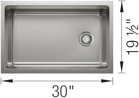 BLANCO Inteos 30" Single Bowl Undermount Stainless Steel Workstation Sink - Image 4