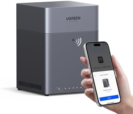 UGREEN NAS DH4300 Plus 4-Bay for Beginners, Home Users & Remote Workers by UGREEN