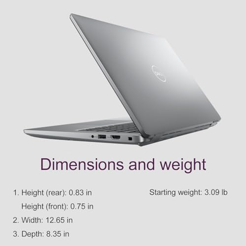 Dell Precision 3490 Laptop, Intel Ultra 5 135H, 32GB DDR5 RAM, 1TB SSD - Image 4