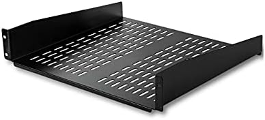 StarTech 2U Vented Cantilever Rack Shelf, 16in Deep, 50lb, TAA (CABSHELFV) by StarTech