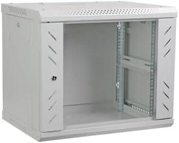 AEONS 9U Wall Mount Network Server Cabinet, 18" Depth, 132 lbs Capacity by AEONS
