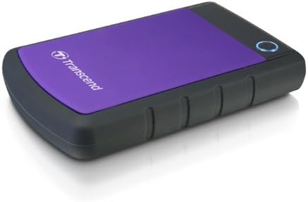 Transcend 4TB StoreJet 25H3 Rugged Portable HDD, One Touch Backup - Image 3
