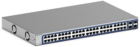 NETGEAR 48-Port Gigabit Ethernet Smart Managed Network Switch (GS748T) by NETGEAR