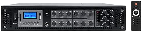 Rockville RCS350-6 6-Zone 70V Commercial Amp with 68 CCL5T White Speakers - Image 2