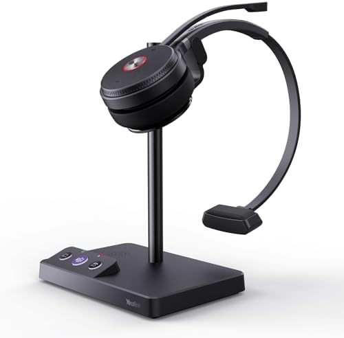 Yealink WH62 Mono Wireless DECT Headset for IP Phone & PC, Teams Certified by RedefineYourWorkplace
