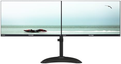 KS Doublesight Displays 2 Full HD 27” Monitors Dual Monitor Stand (1920 x 1080), 75Hz (2700A) by KS