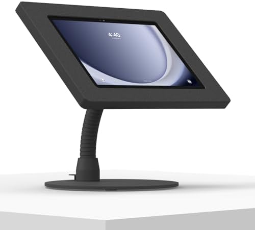 VidaMount Black Enclosure and Portable Flexible Stand [Bundle] Compatible with Samsung Galaxy Tab A9+ 10.9 (2024) by VidaMount