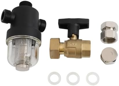 Magnetic Boiler Filter Wall Mounted Sludge Separator For Underfloor Heating Hvac System, Dn20 Dn25 Threaded Connection With On/Off Drain Valve(DN25) - Image 3