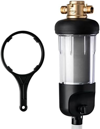 iSpring WSP500J Jumbo Spin Down Sediment Filter, Clog-Free, 500 Micron by iSpring