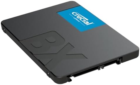 Crucial BX500 4TB 3D NAND SATA 2.5-Inch Internal SSD, up to 540MB/s - CT4000BX500SSD1, Solid State Drive by Crucial