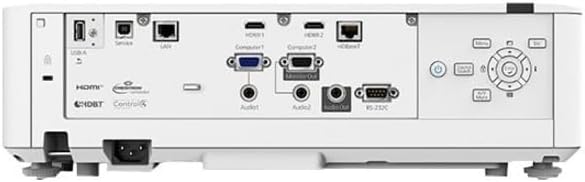 Epson PowerLite L520U Long Throw 3LCD Projector - 16:10 - Ceiling Mountable - Image 4