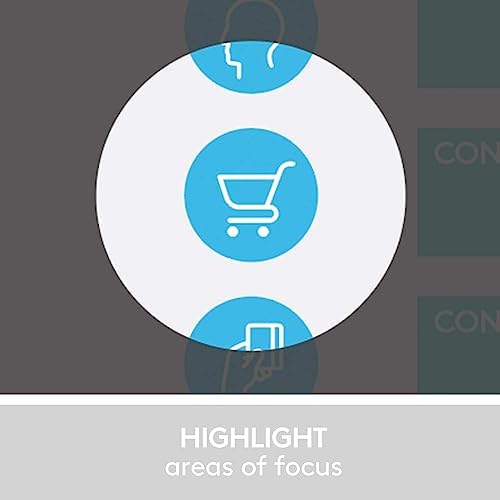 Logitech Spotlight Presentation Remote - Universal Wireless Presentation Clicker with Laser Pointer, Advanced Digital Highlighting, Bluetooth, 30 m Range and Quick Charging - Silver - Image 2