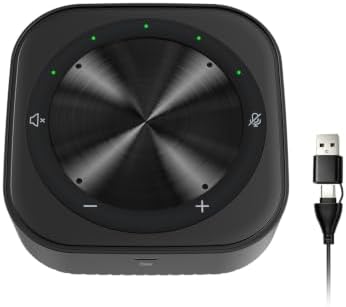 TOALLIN Conference Speaker and Microphone, USB Speakerphone by IdealforVideoConferencingandLiveStreaming