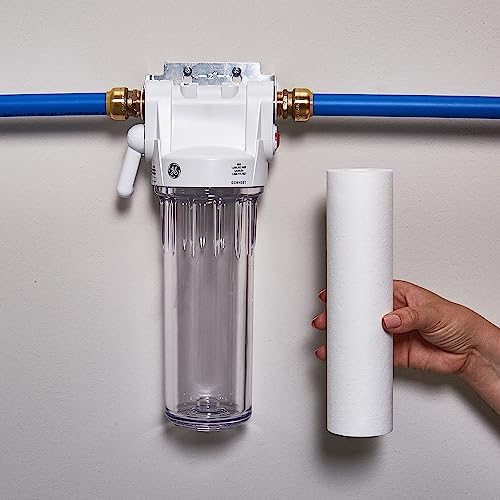 GE FXUSC Whole House Water Filter,Replacement for Water Filtration System,NSF Certified: Reduces Sediment,Rust&Other Impurities from-Water,Replace Every 3 Months for Best Results,2 Filters,(Pack of 6) - Image 3