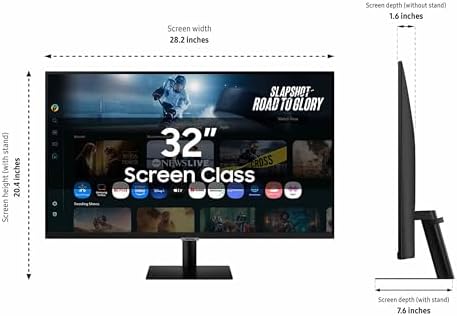Samsung 32”M7 (M70F) Series 4K UHD Smart Monitor - Image 4