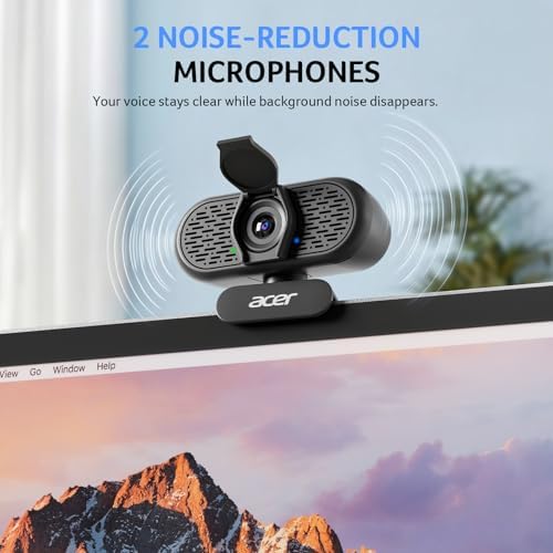 Acer 1080p Webcam for PC Computer Camera for Meeting Streaming-4 Pack - Image 3