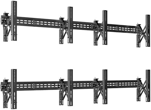 VIVO Black Pop-Out 2x2 Video Wall Mount for 37-65 in TVs, MOUNT-VW65-4 by VIVO