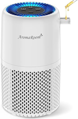 AromaRoom True HEPA Air Purifier for Bedroom, Baby Room by AromaRoom