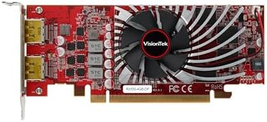 VisionTek AMD Radeon RX 550 4GB GDDR5 2x DisplayPort Graphics Card - Image 7