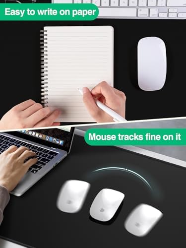 Mouse Pad with Magnetic Wireless Charging, Large Desk Mat, Non-Slip Mouse Mat, Keyboard Pad for Gaming, Desk, Office, PC - Image 6